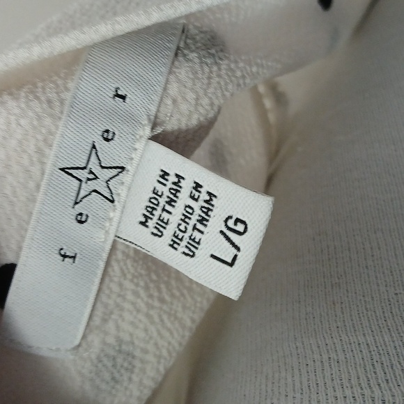 Fever women's slit collar polka dot quarter sleeve blouse size large - Picture 9 of 13